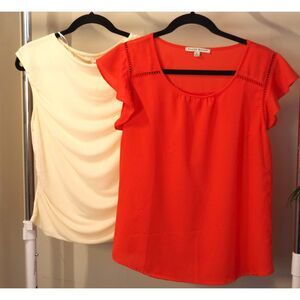 Bundle of 2 Blouses, Haute Mondé & H&M | Chic / Everyday / Officewear